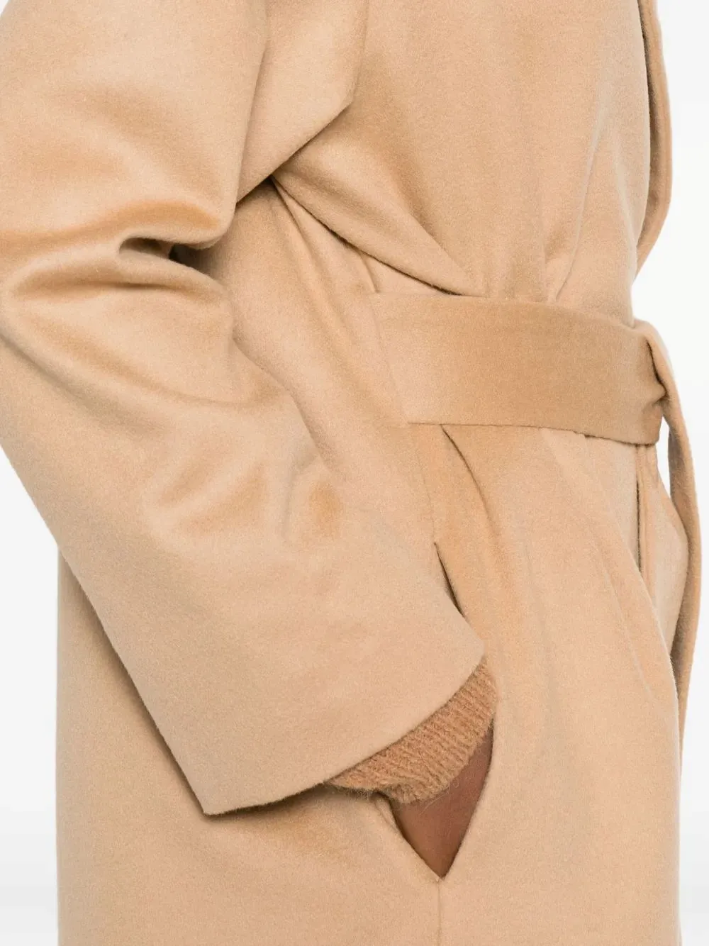 Belted Lapels Coat