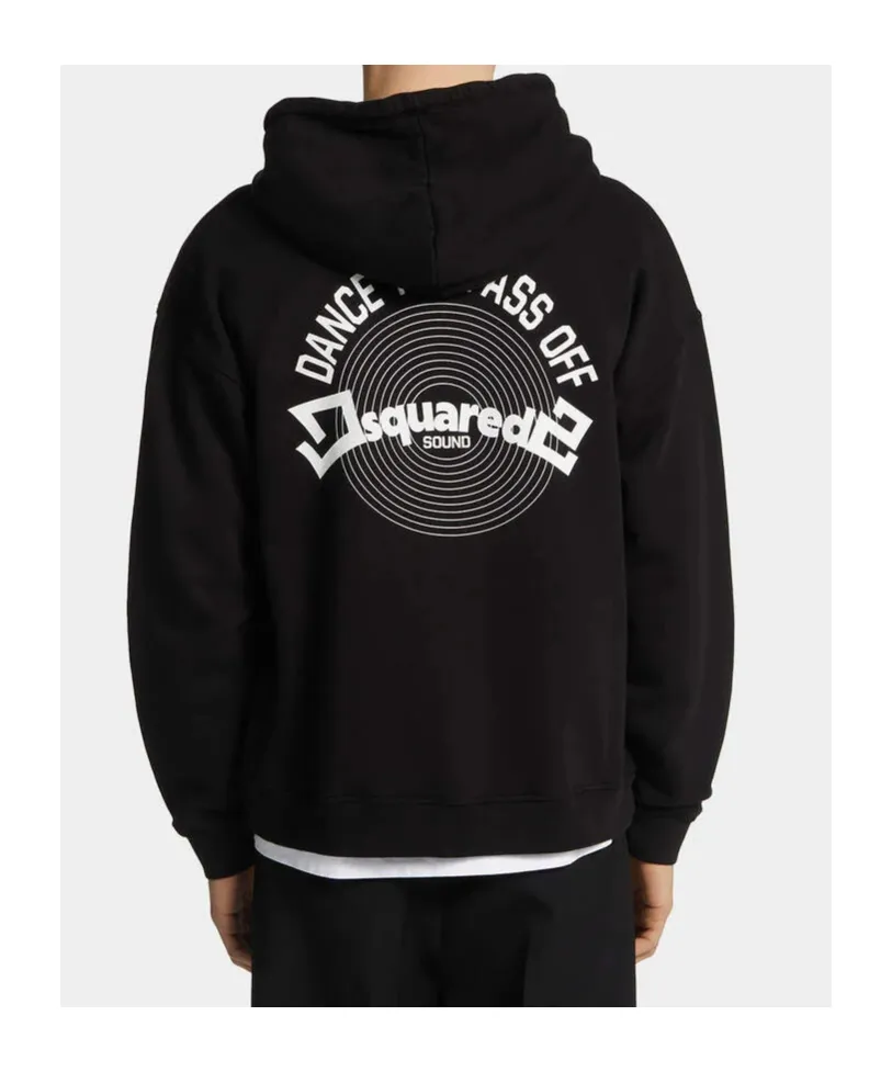 Dsquared2 Relax Fit Zipped Hoodie