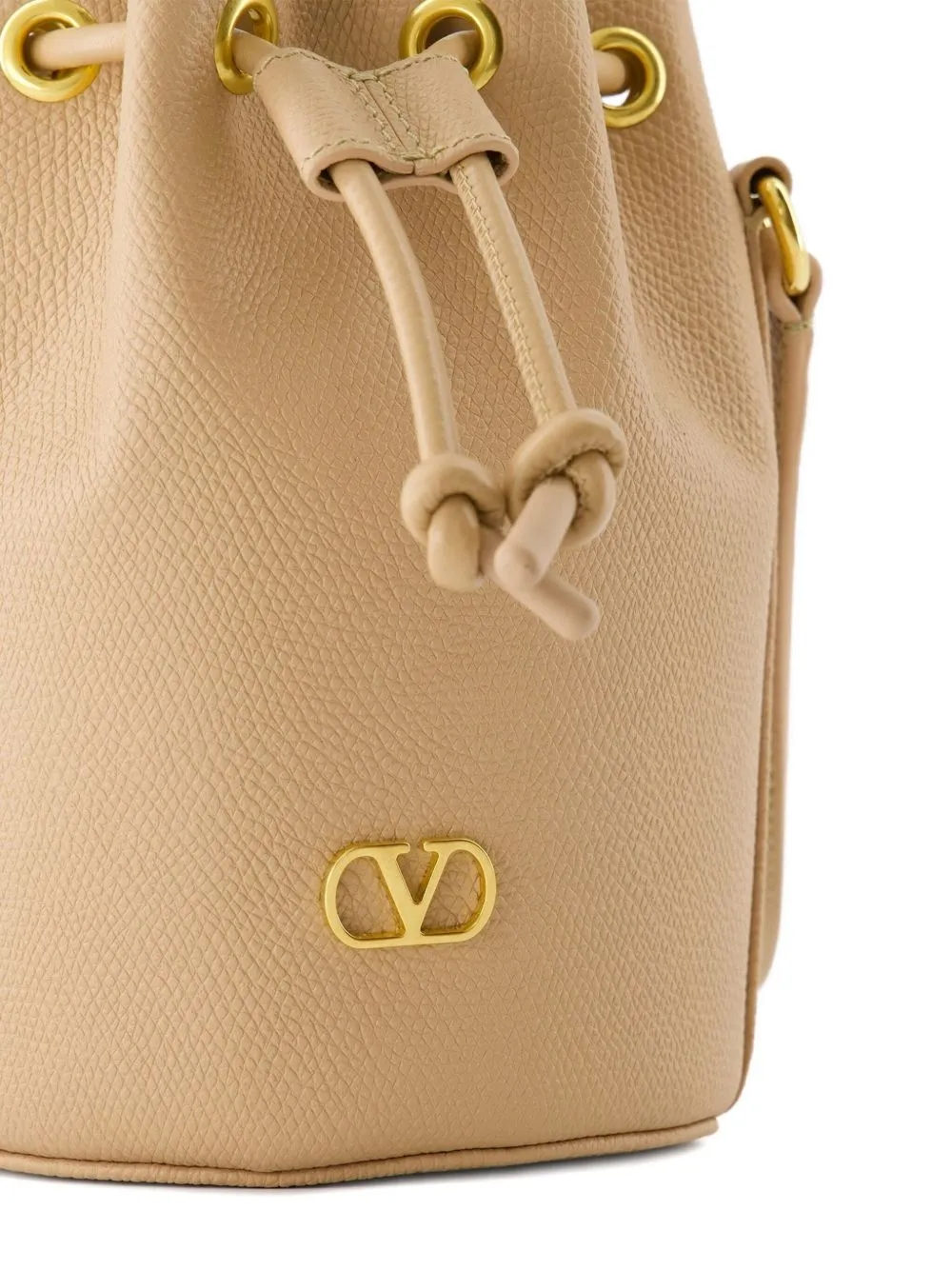 Valentino	Vlogo Signature Drawstring Bucket Bag