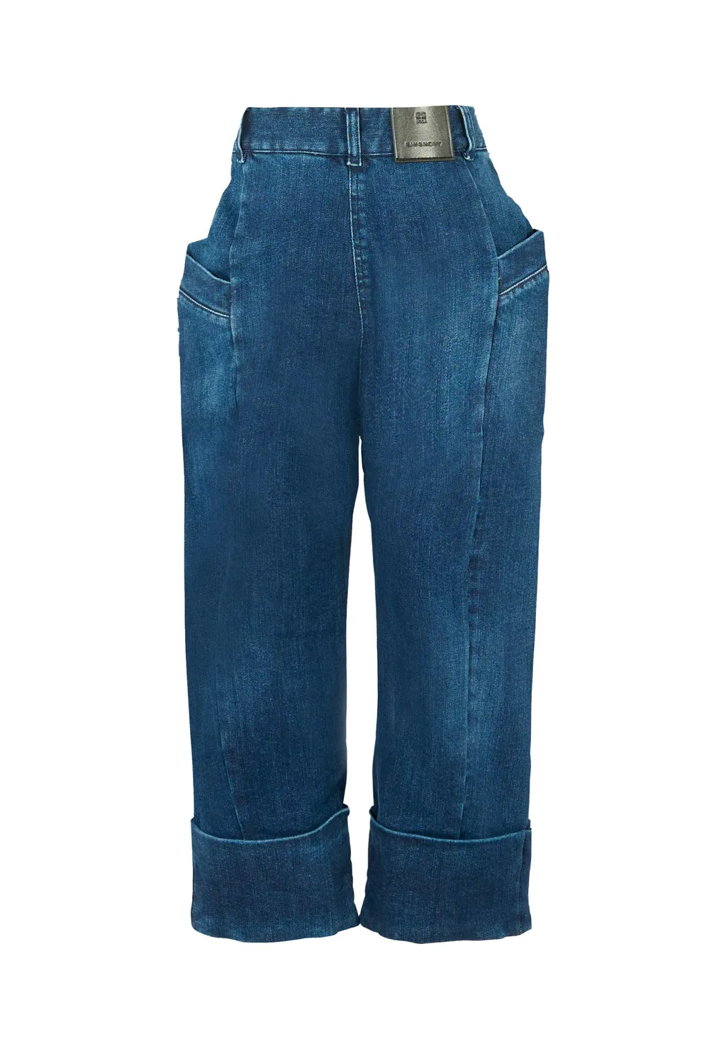 Denim Trousers With Belt Loops