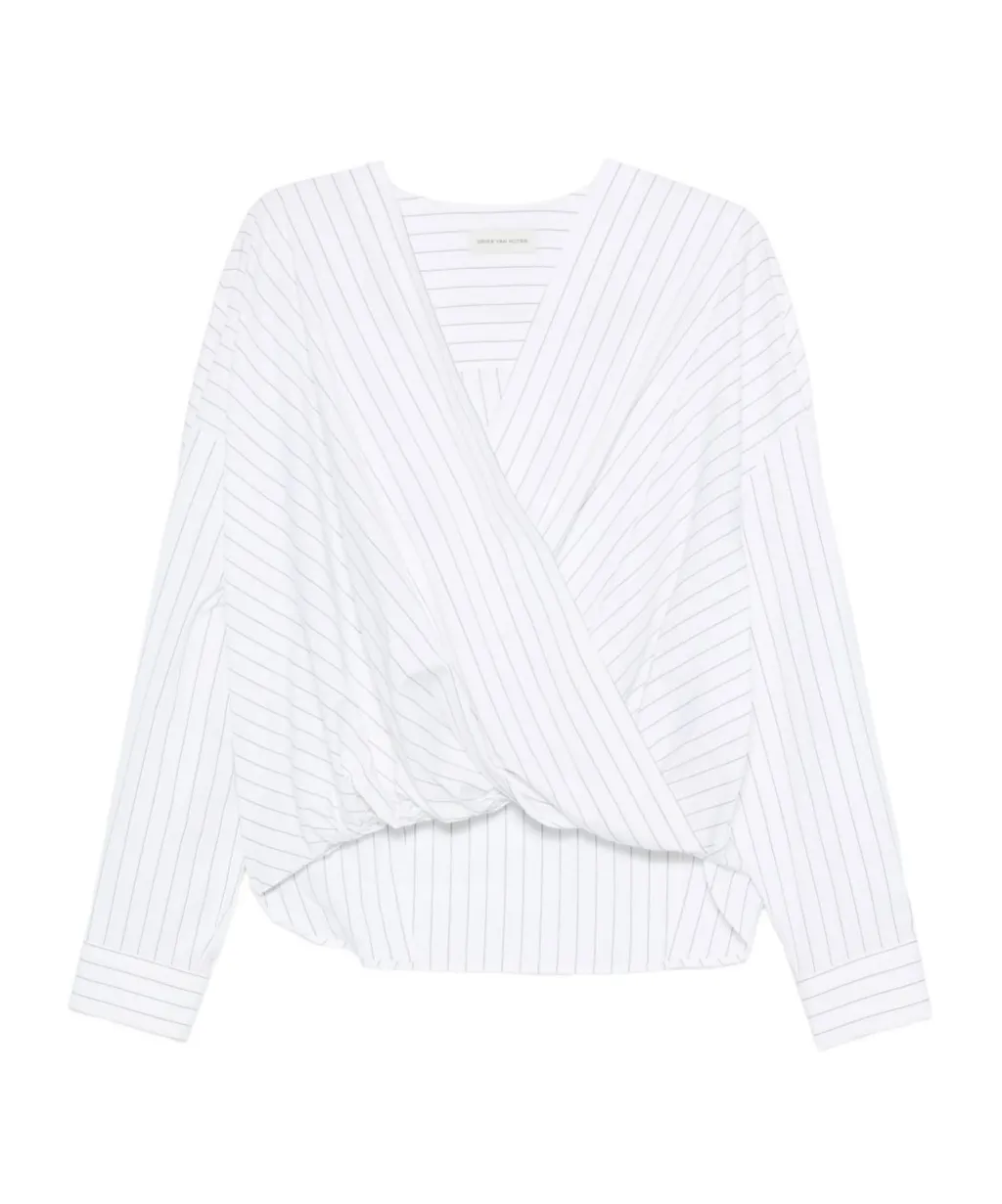 Asymmetrical Striped Shirt