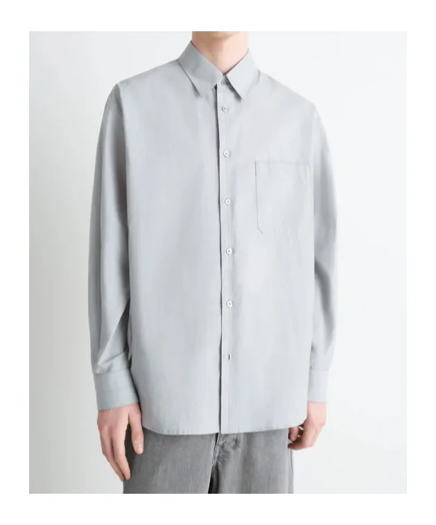 Chest-Pocket Long-Sleeve Shirt