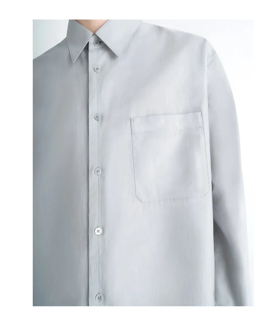 Chest-Pocket Long-Sleeve Shirt