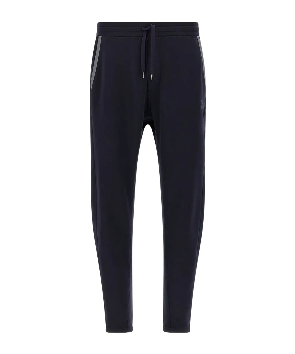 Brunello Cucinelli Logo Detailed Drawstring Joggers