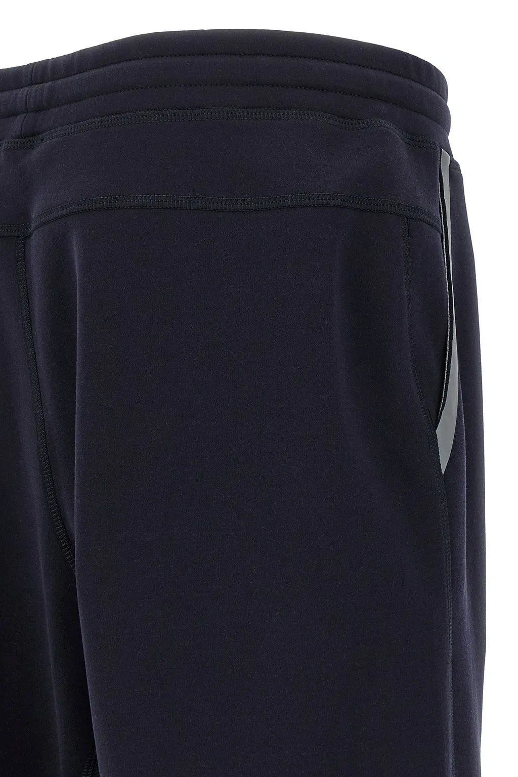 Brunello Cucinelli Logo Detailed Drawstring Joggers