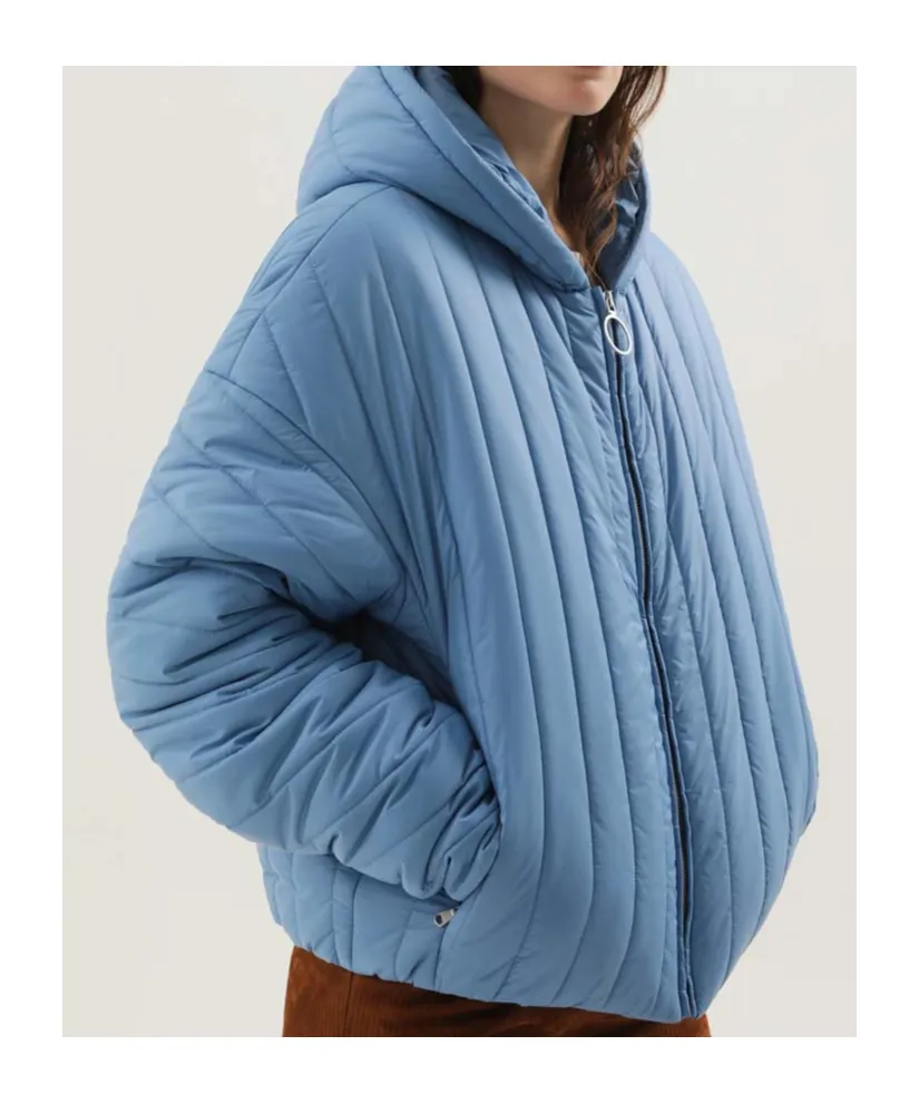 Hooded Bomber Jacket