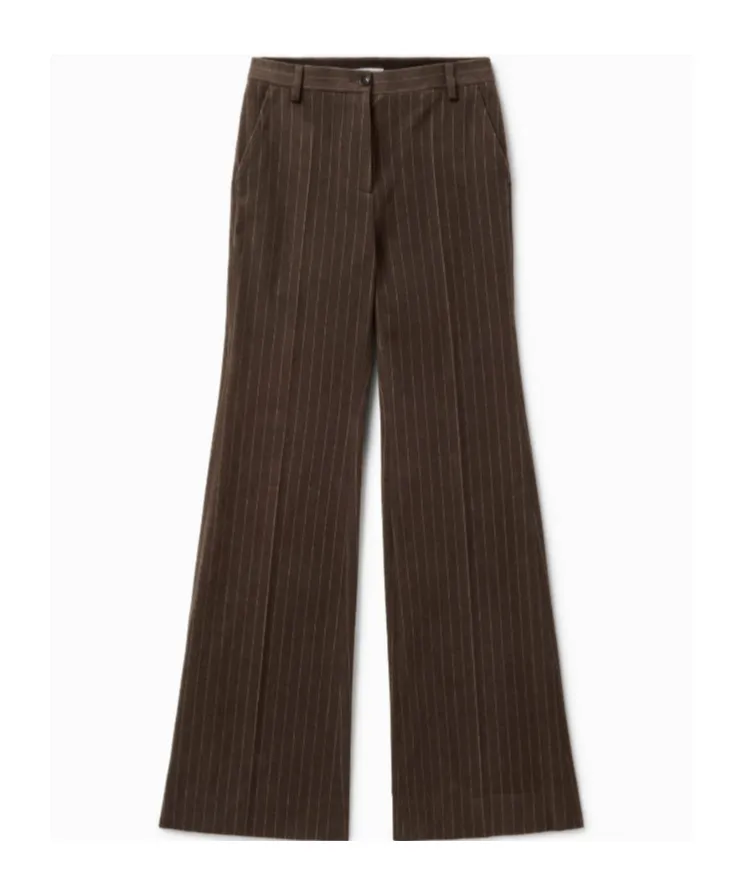 1989 Studio Pinstriped Flared Pants
