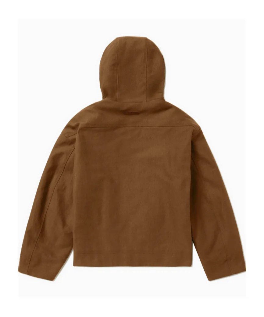 Cropped Hooded Jacket