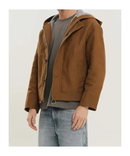 Cropped Hooded Jacket