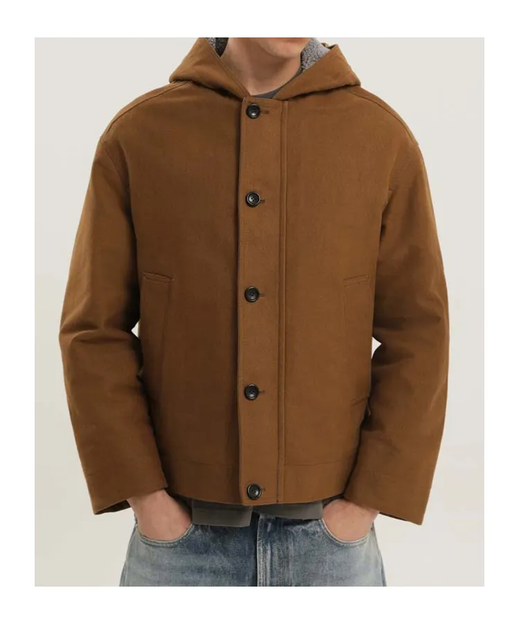 Cropped Hooded Jacket