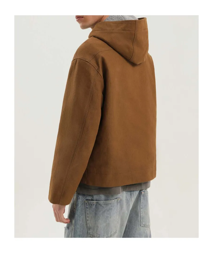 Cropped Hooded Jacket