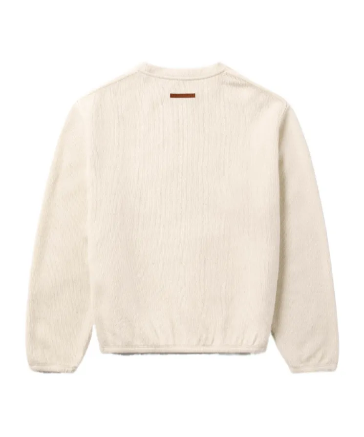Cut Knit Crewneck Sweater