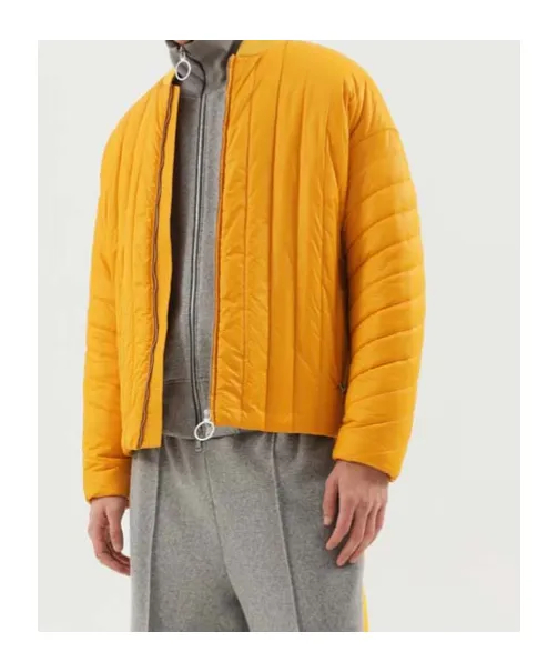 Long-Sleeved Padded Jacket