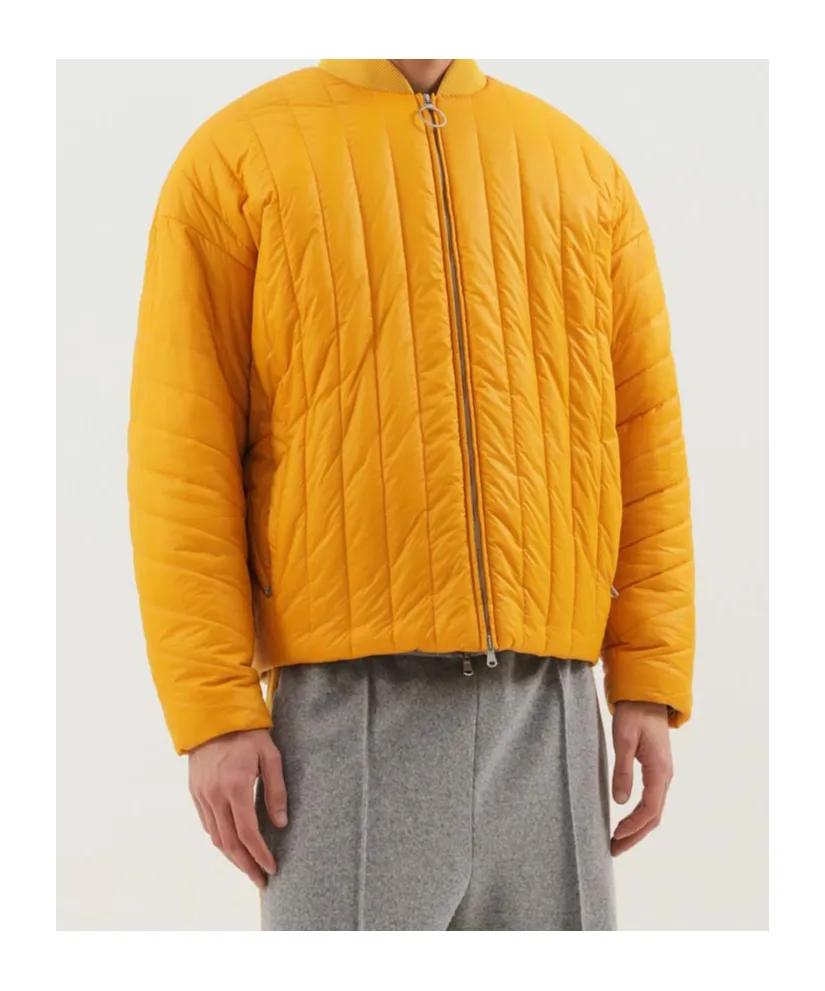 Long-Sleeved Padded Jacket