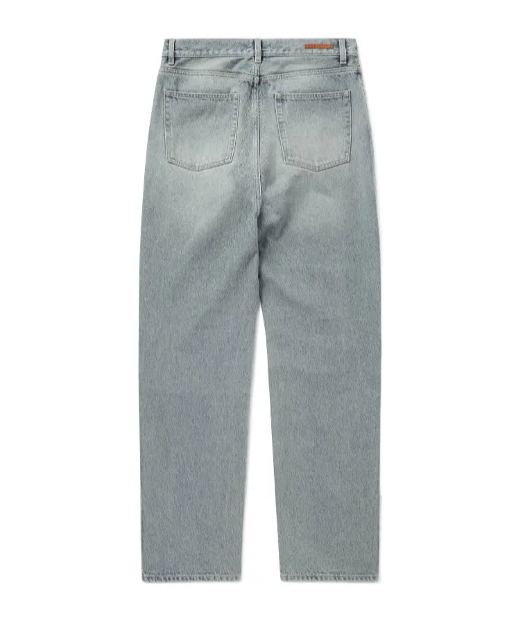 1989 Studio Patchwork Straight-Leg Jeans