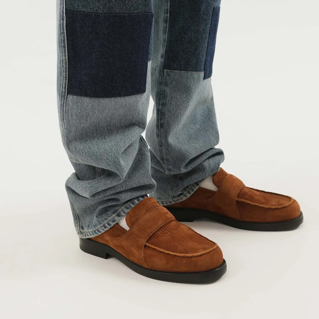 1989 Studio Patchwork Straight-Leg Jeans
