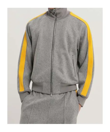 Side Band Jacket Zip Up