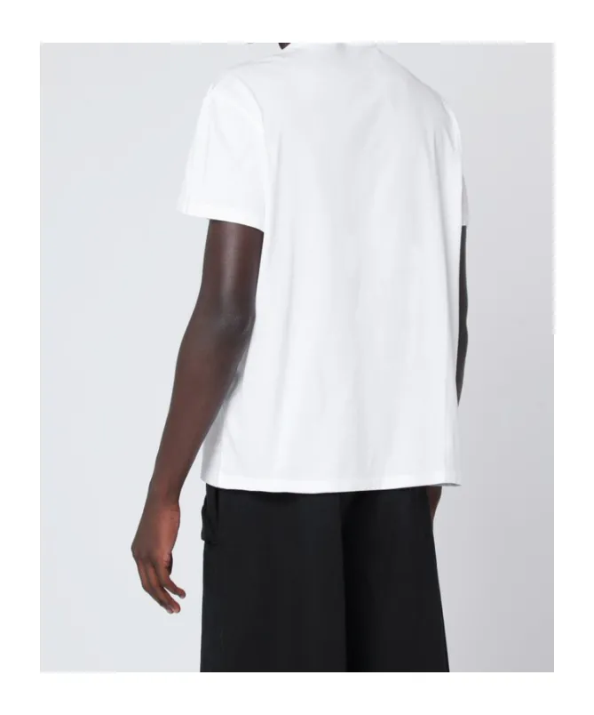 Maison Margiela Distorted Logo Crewneck T-Shirt