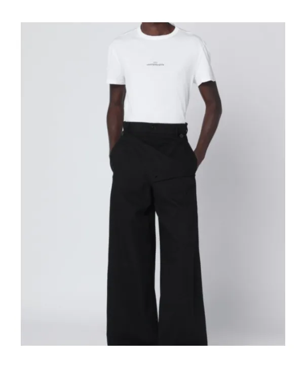 Maison Margiela Distorted Logo Crewneck T-Shirt