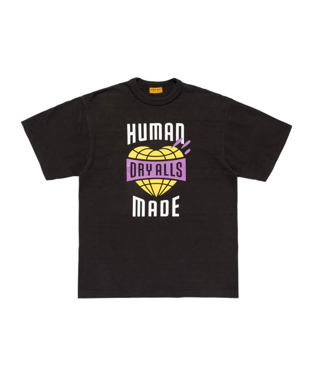 Heart-Globe Graphic T-Shirt