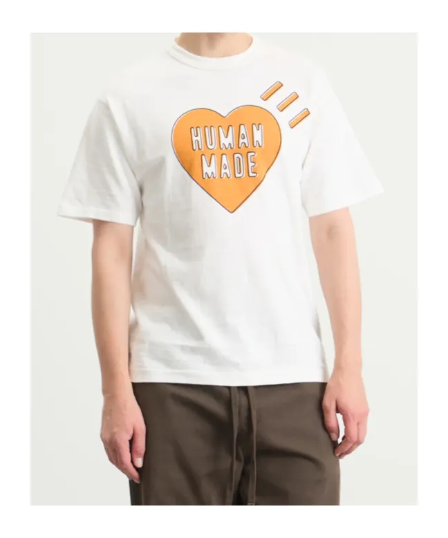 Heart-Logo Cotton T-Shirt