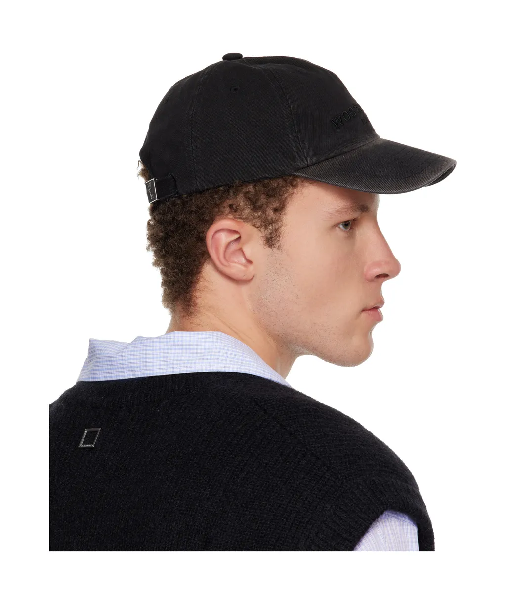 Dyed Denim Ball Baseball Cap