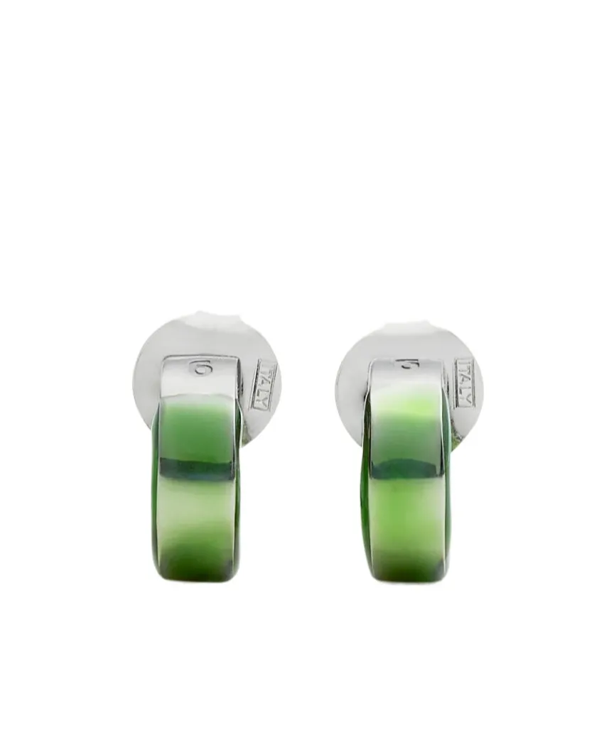 Numeric-Engraved Signature Earrings