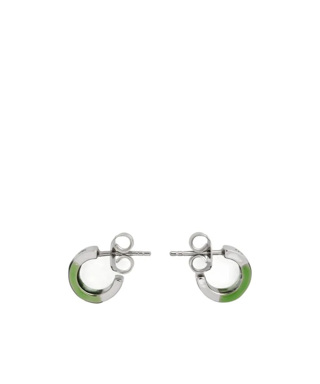 Numeric-Engraved Signature Earrings