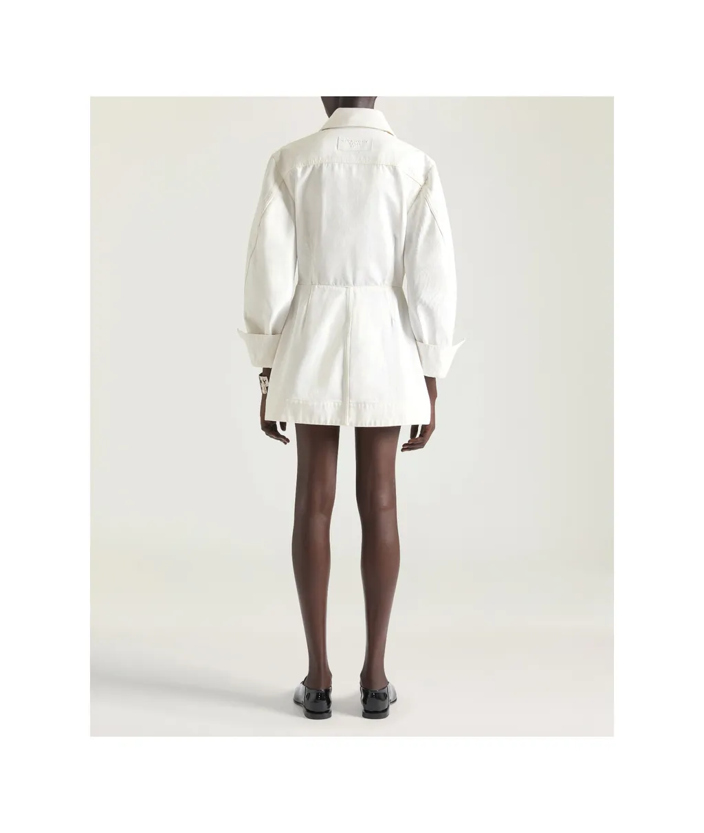 Givenchy Cocoon Denim Mini Dress