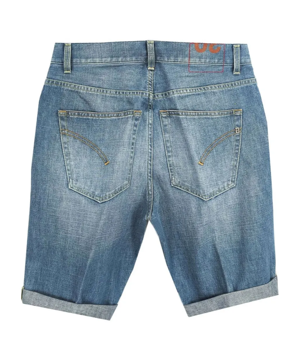 Logo Detail Denim Shorts