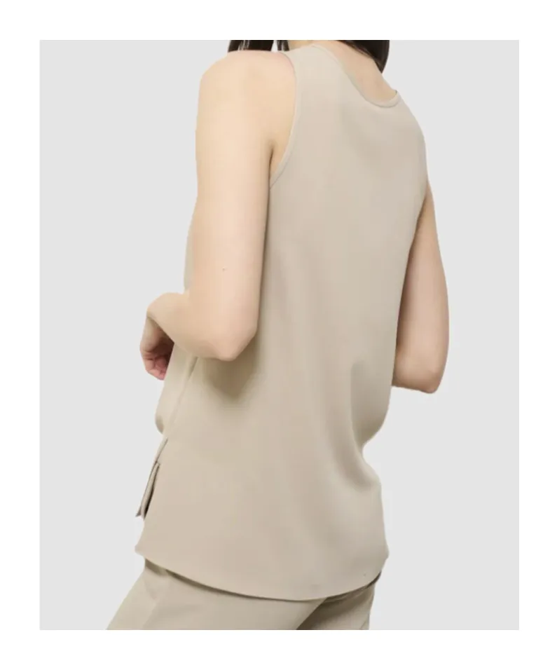 Crew Neck Vest