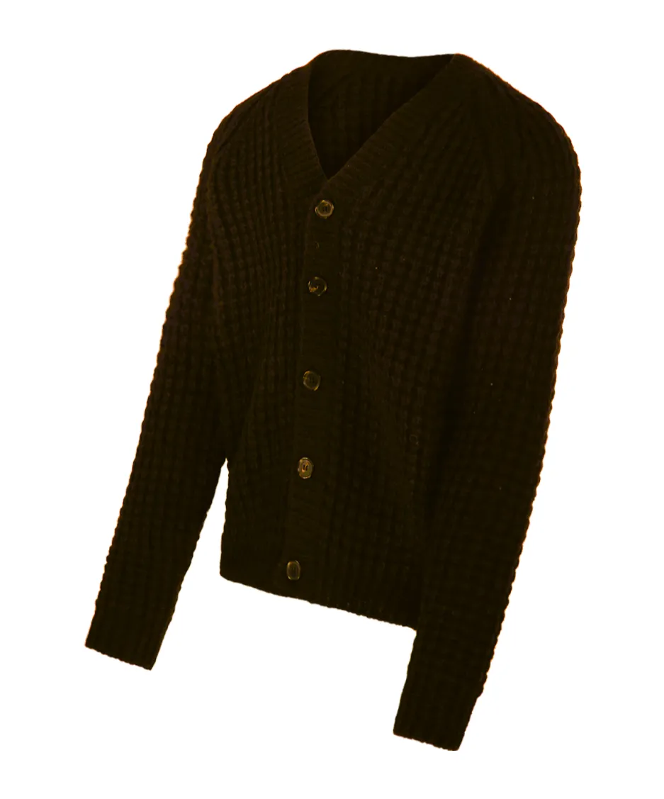 Button Long-Sleeved Sweater
