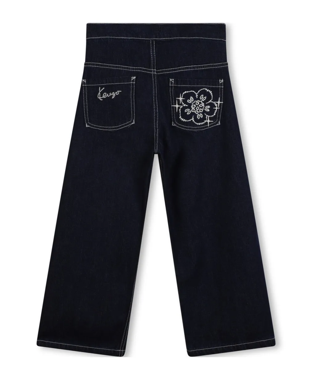 Pleated Jeans
