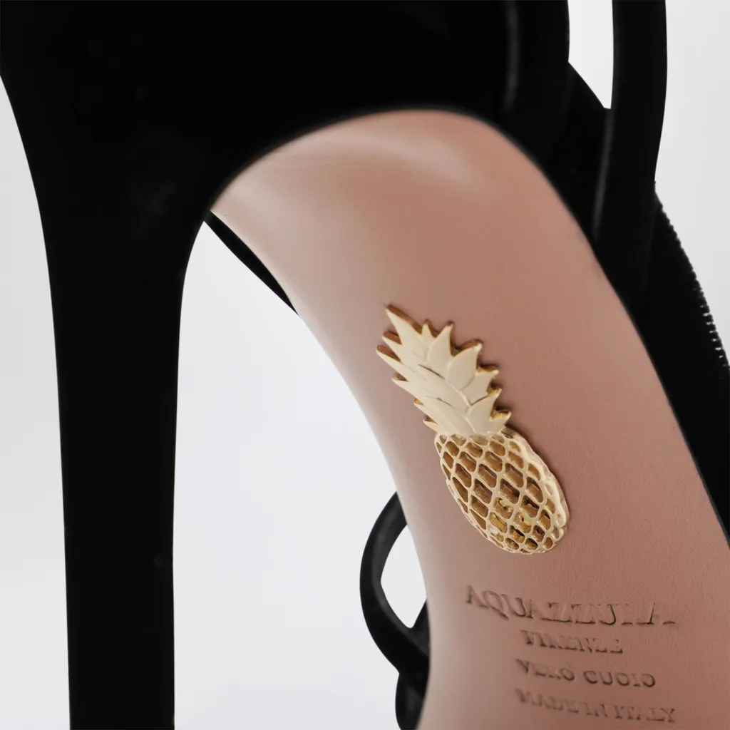 105Mm Wild Dream Velvet Sandals