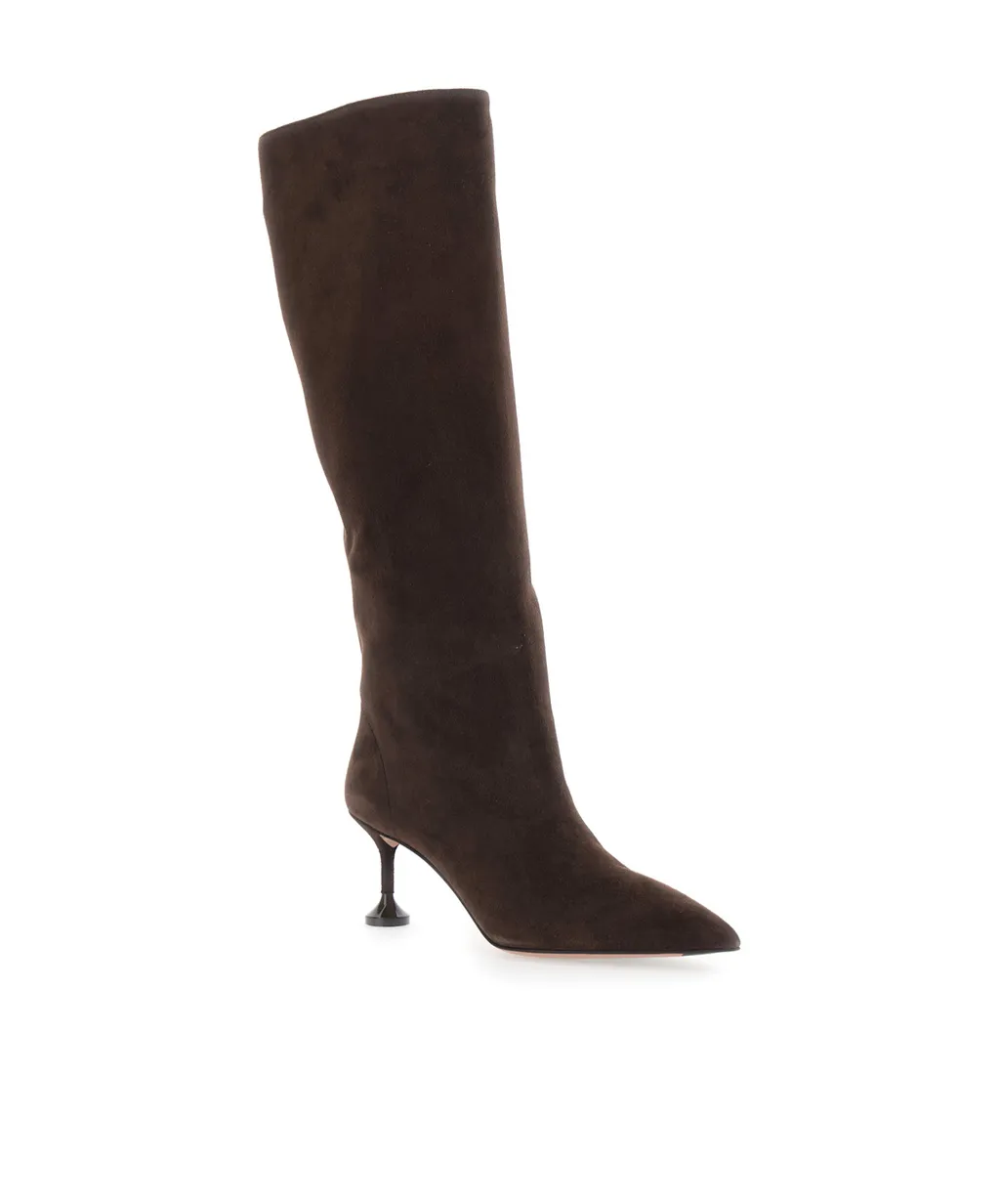 Aquazzura Pointed Toe Heeled Boots