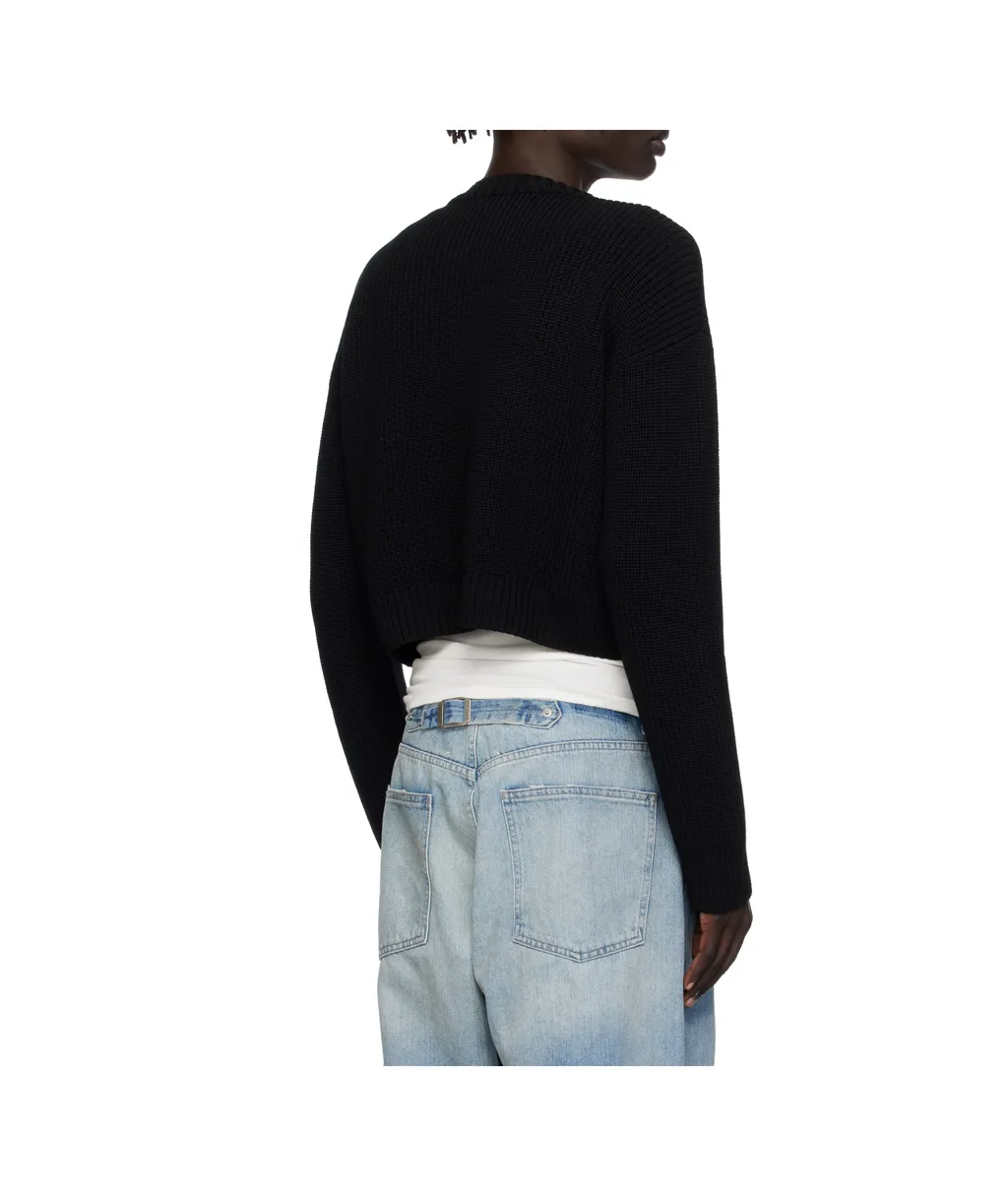 Vetements Mini V-Neck Cardigan