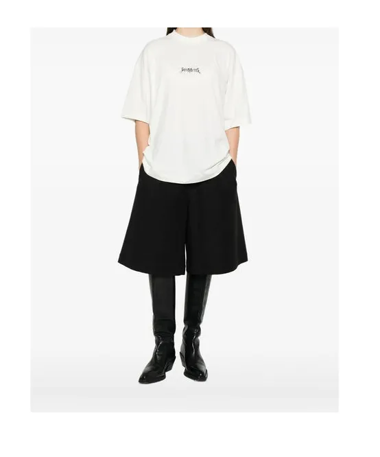 Vetements Logo Printed Crewneck T-Shirt