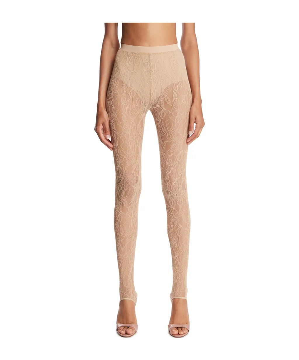 Lace Stirrup Leggings