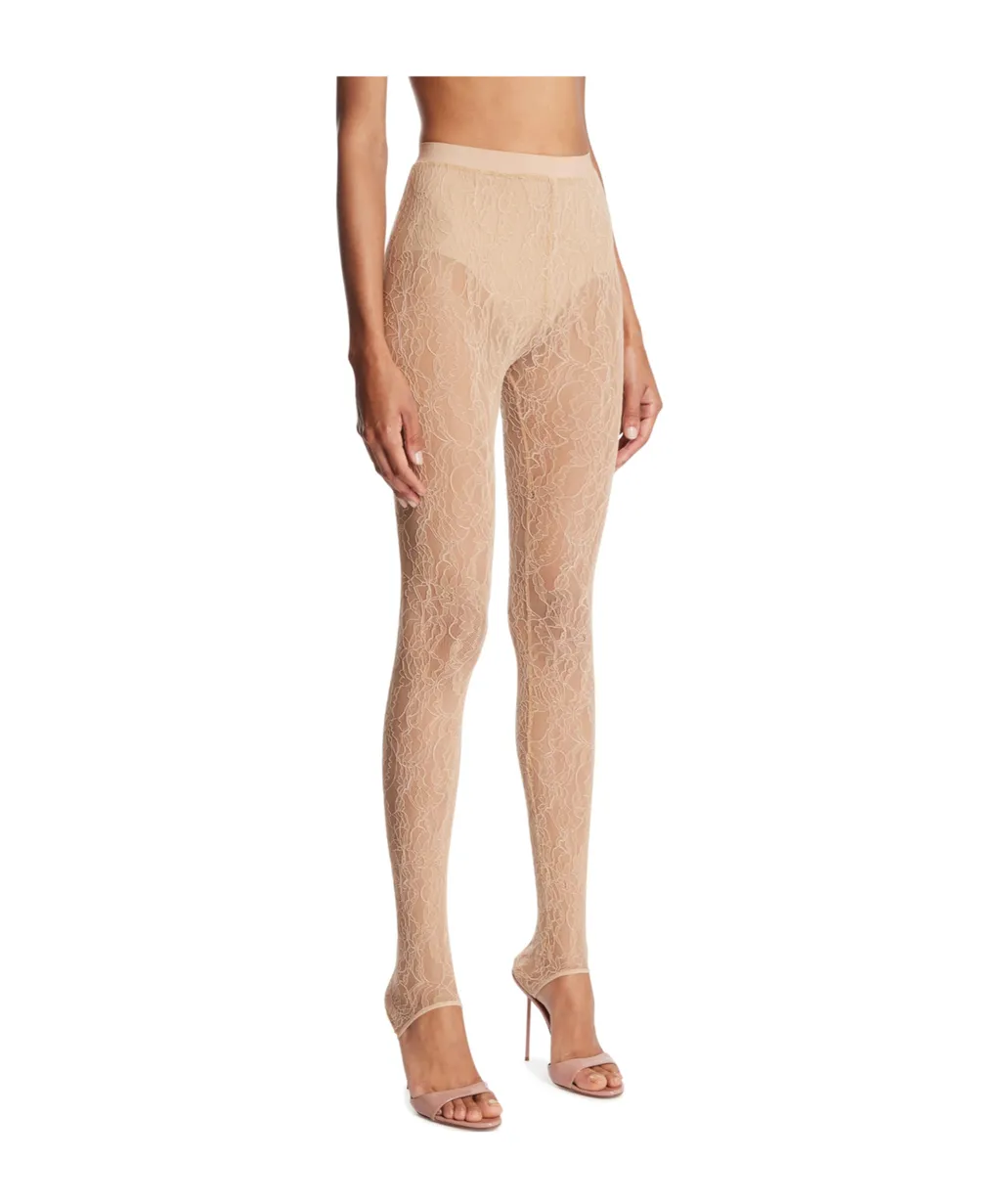 Lace Stirrup Leggings