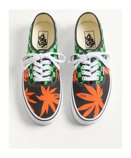 Valentino X Vans Vlogo Checkerboard Lace-Up Sneakers