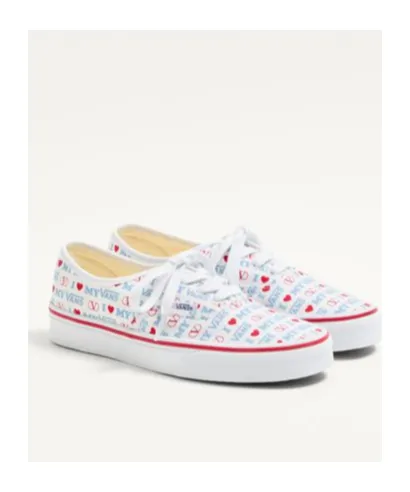 Valentino X Vans Vlogo Signature Low-Top Sneakers