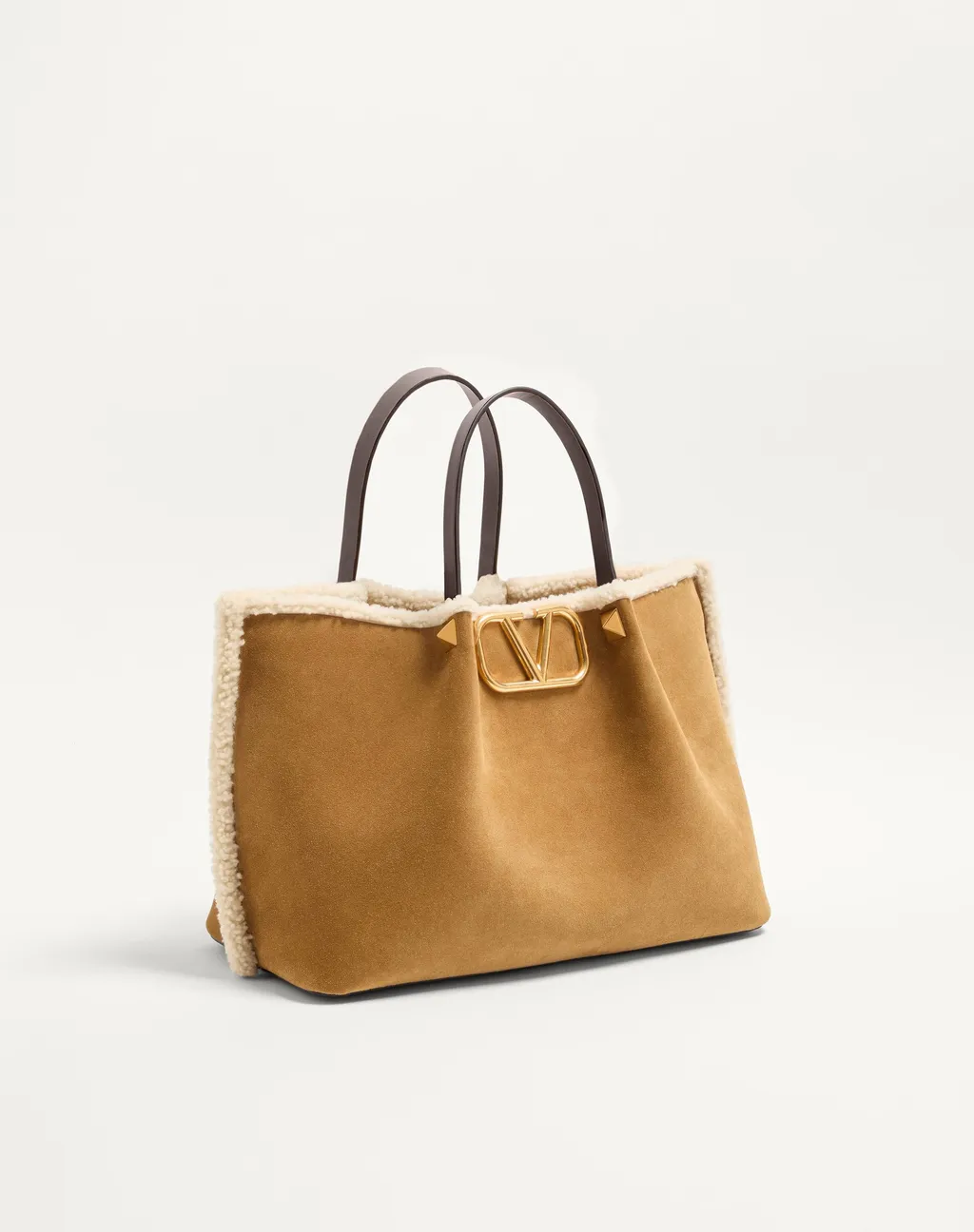 Valentino Garavani Rockstud Vlogo Signature Medium Tote Bag