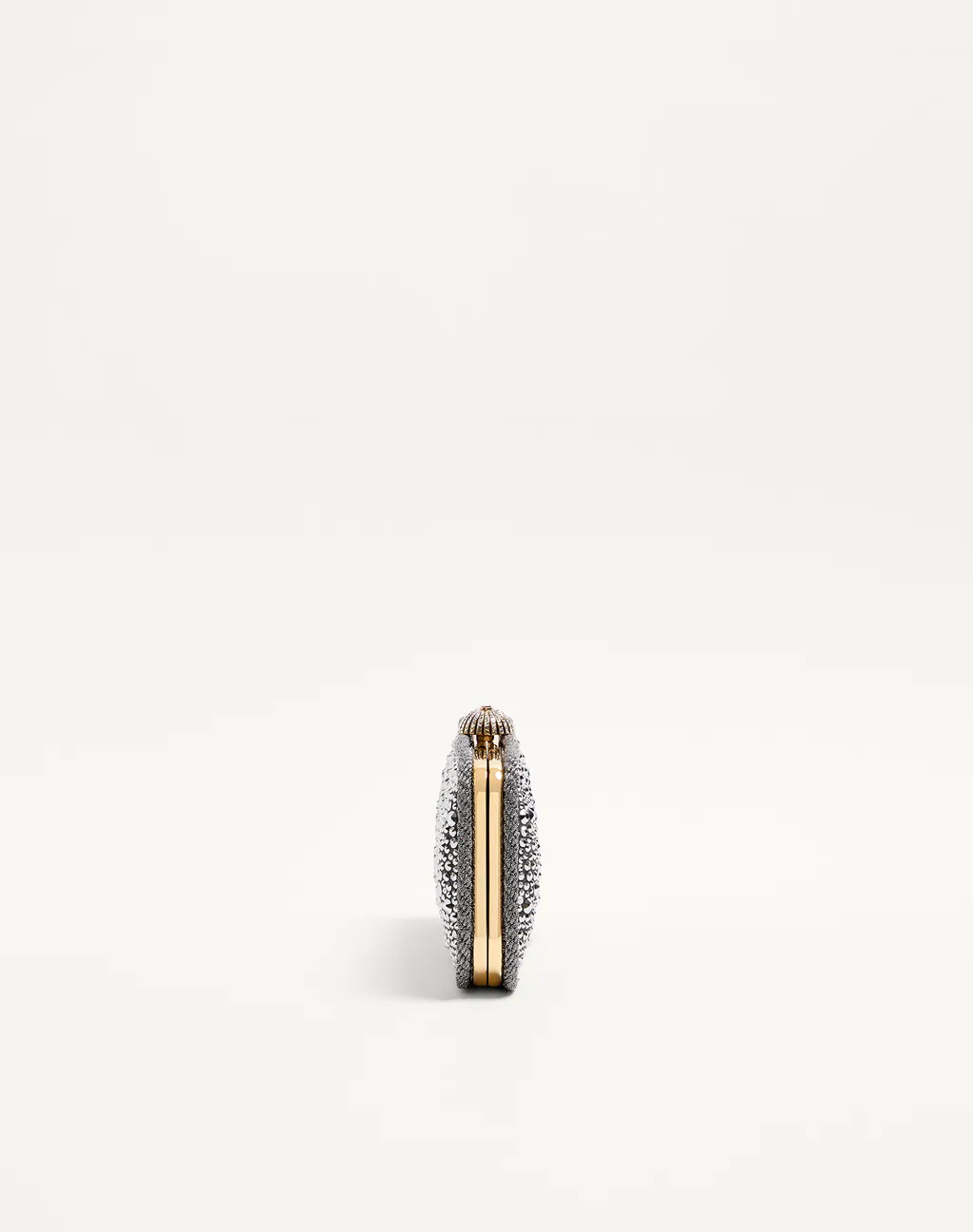 Valentino Garavani Carry Secrets Minaudiere With Rhinestones