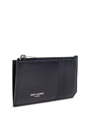 Saint Laurent Paris Zipped Cardholder