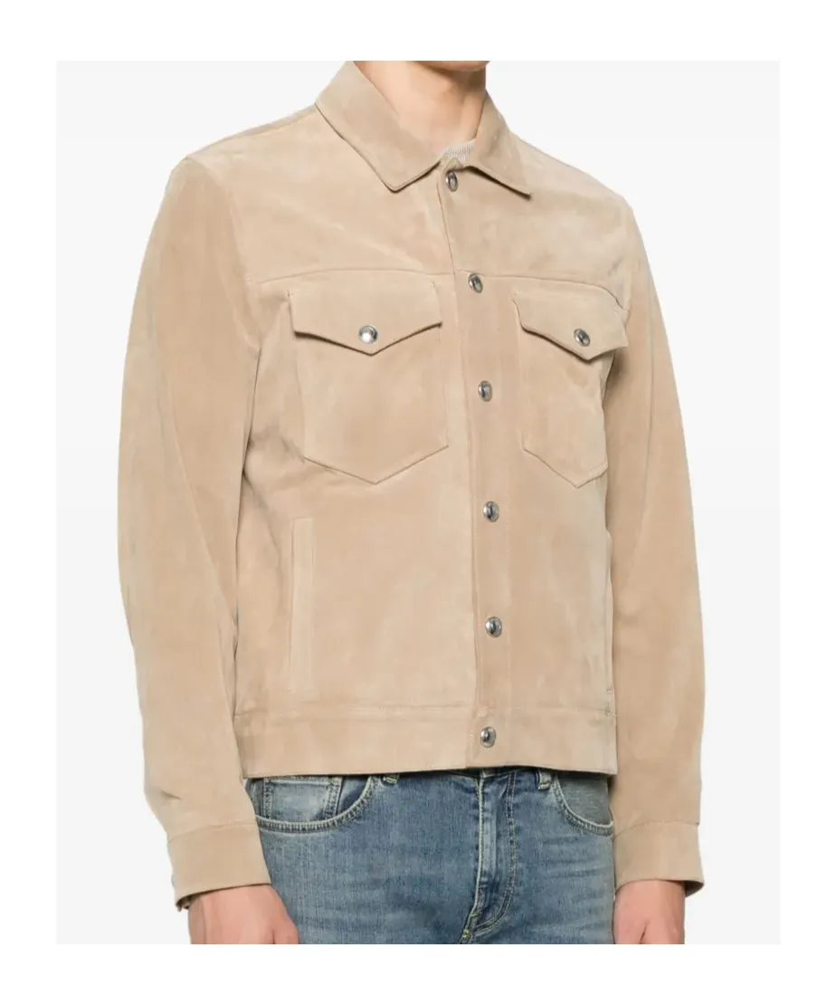 Long Sleeve Leather Jacket