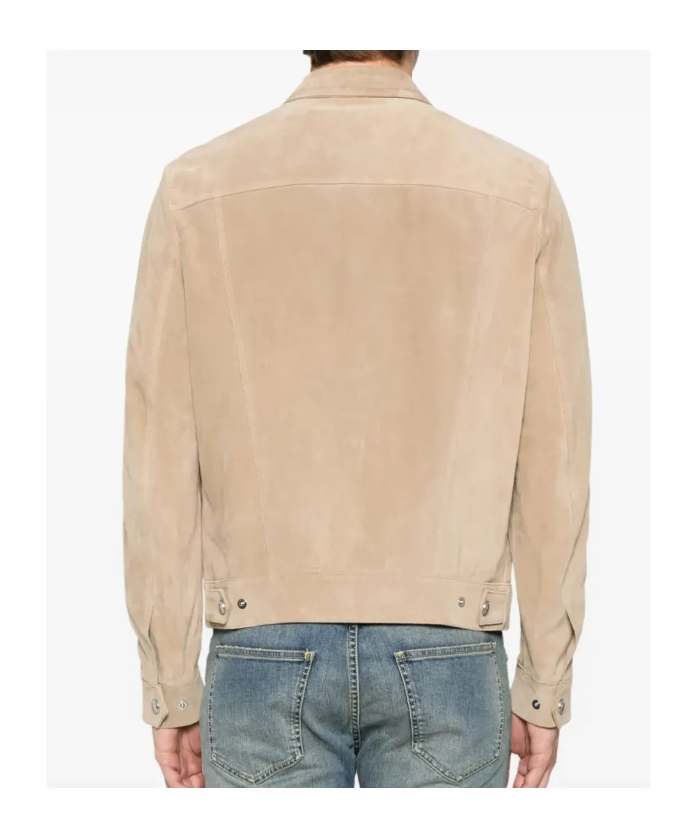Long Sleeve Leather Jacket