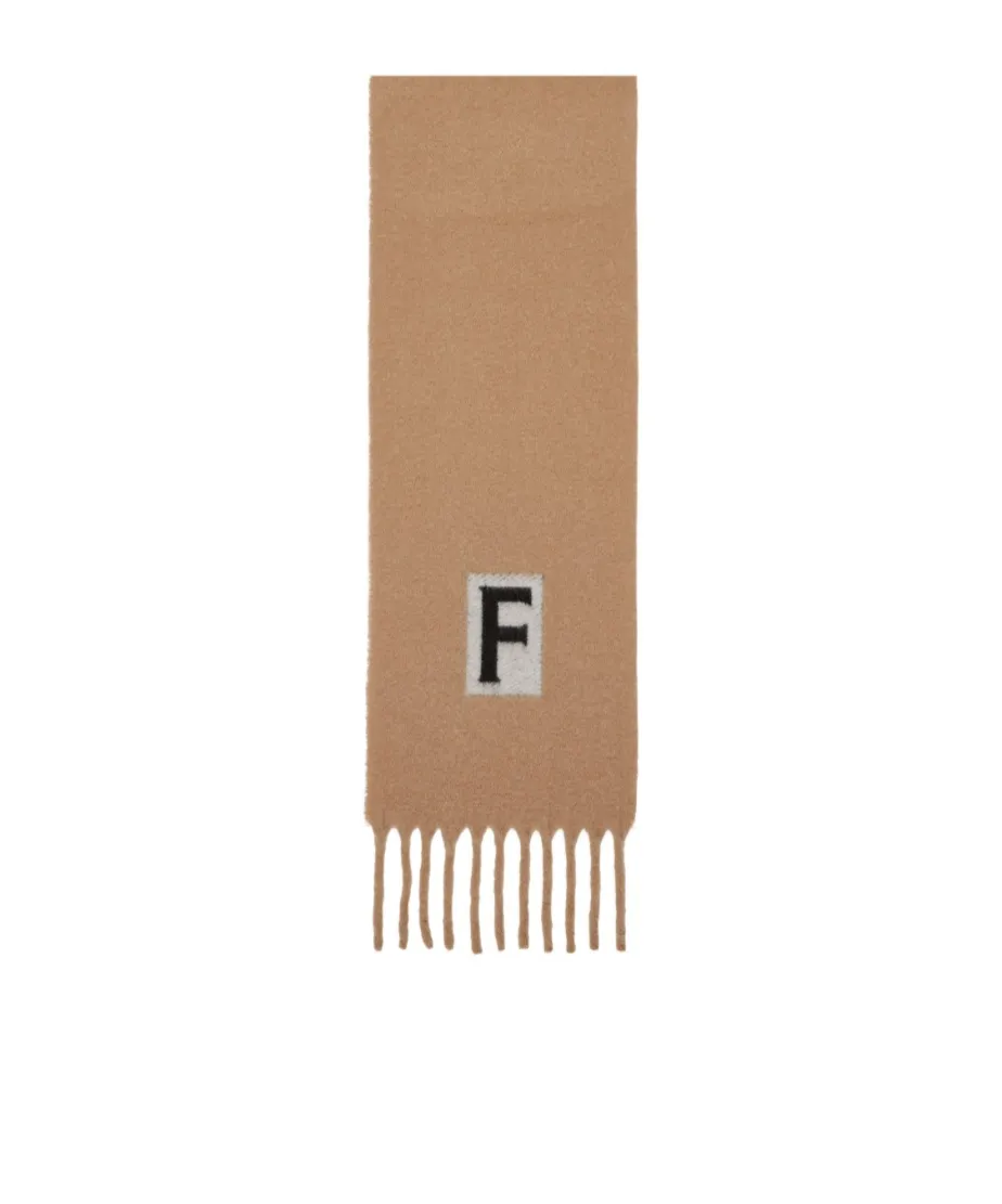 Scarf With Jacquard Detailing