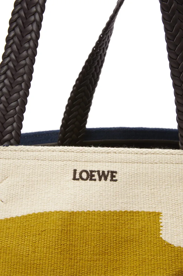 Canvas Jigsaw Folding Handbag
