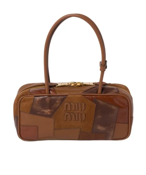 Beau Leather Patchwork Bag