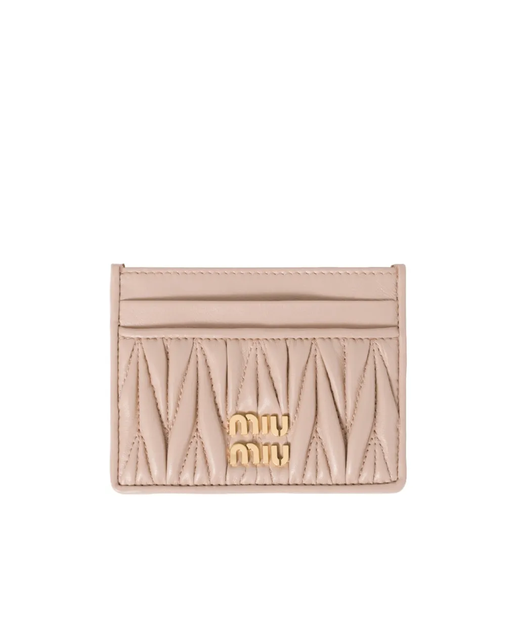Miu Miu Logo-Lettering Cardholder